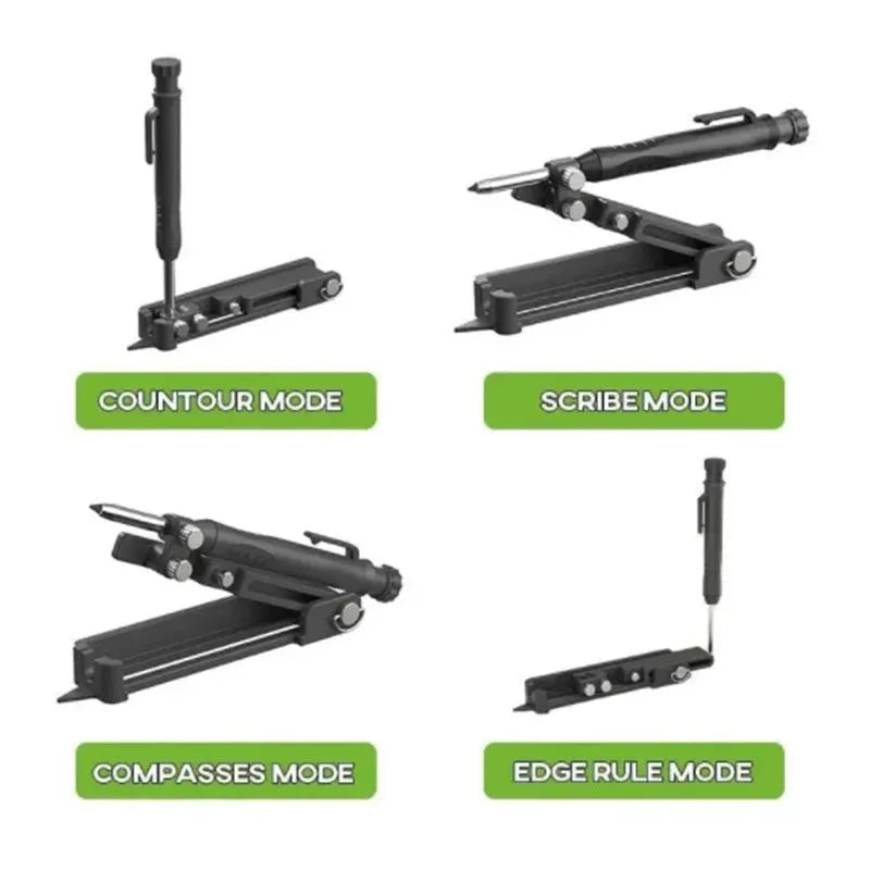 8-in-1 Multi-Function Scribing Tool