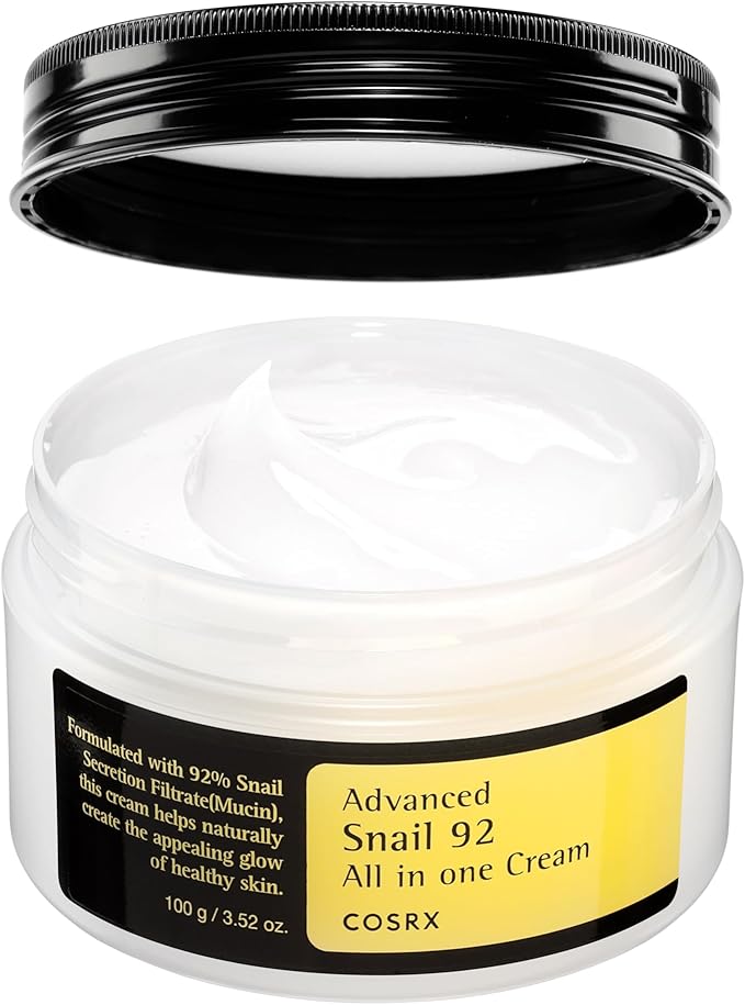 COSRX Advanced Snail 92 All in One Cream | 100g | Korean Snail Mucin Moisturizer