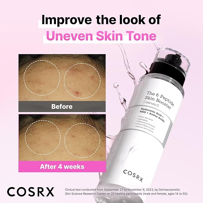 COSRX 6 Peptide Skin Booster Serum | 150ml | Hydrating & Firming Korean Essence