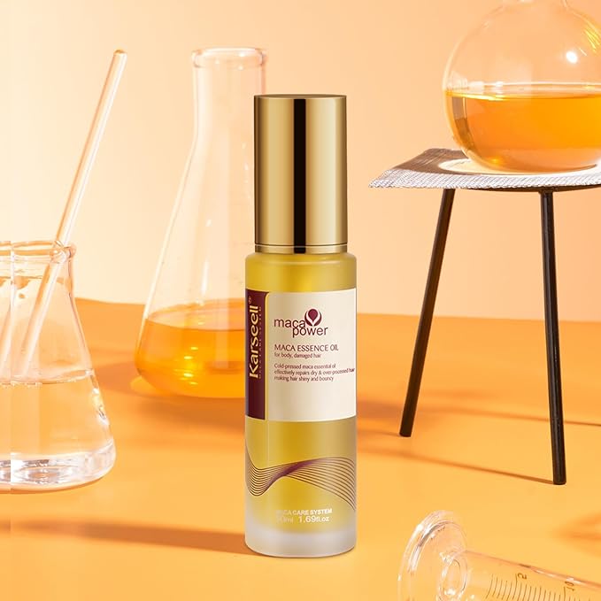 Karseell Moroccan Argan Oil | 50ml | Cold Pressed Hair & Skin Oil | For Dry Damaged Hair