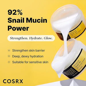 COSRX Advanced Snail 92 All in One Cream | 100g | Korean Snail Mucin Moisturizer