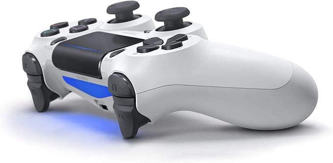 Sony PlayStation DualShock 4 Controller | Glacier White | Official PS4 Wireless Gamepad