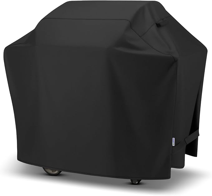 55 Inch Heavy Duty Waterproof Outdoor BBQ Grill Cover UV Protection Black