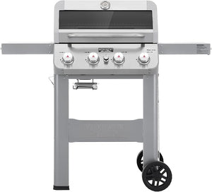 Monument 4-Burner Propane Gas Grill Stainless Steel Outdoor Barbecue Cooking Station