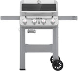 Monument 4-Burner Propane Gas Grill Stainless Steel Outdoor Barbecue Cooking Station