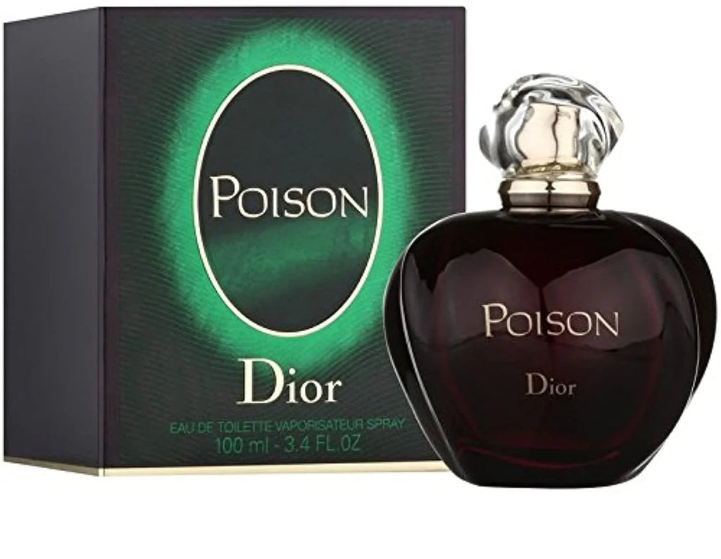 Christian Dior Poison For Women | Eau De Toilette | 3.4 Fl Oz  | Iconic Fragrance