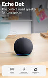 Smart WiFi Bluetooth Speaker with Voice Assistant Premium Sound Charcoal Home