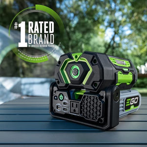 EGO POWER+ 400W Portable Power Inverter Quiet Generator Battery Compatible Outdoor