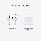 Apple AirPods 4 Wireless Earbuds Bluetooth Headphones H2 Chip USB-C