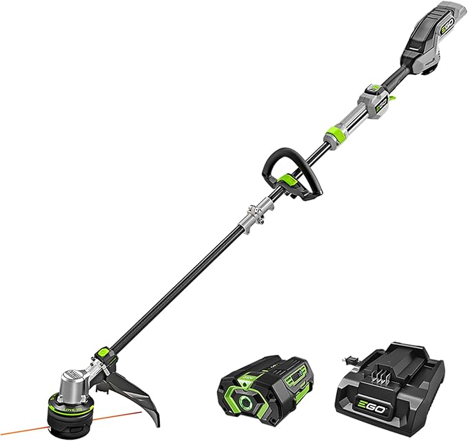 EGO POWER+ 16-Inch Cordless String Trimmer POWERLOAD LINE IQ Battery Included