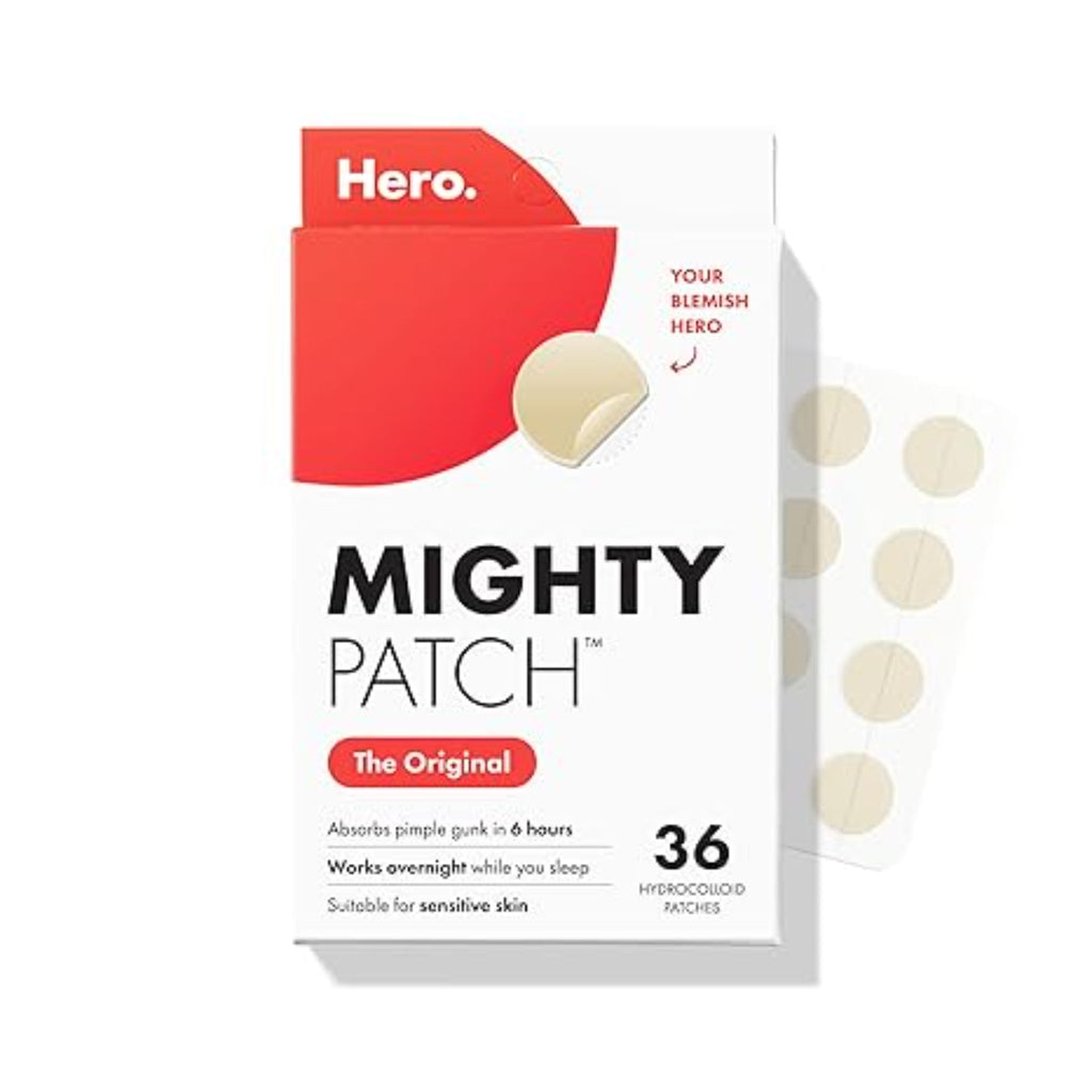 Hydrocolloid Acne Pimple Patches Overnight Spot Treatment Face Stickers 36 Count
