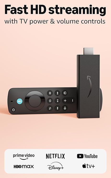 HD Streaming Media Player with Voice Remote Smart TV Streaming Device