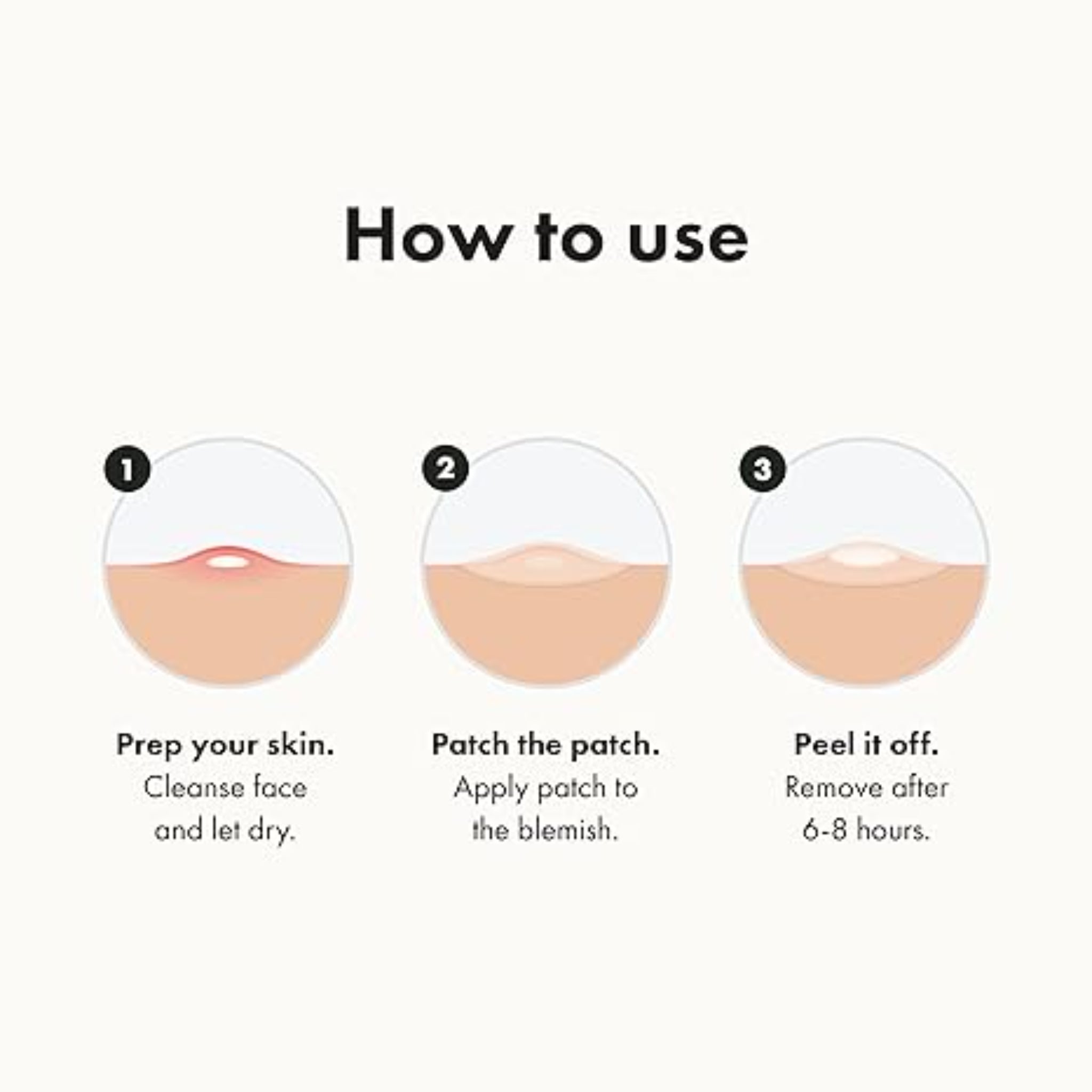 Hydrocolloid Acne Pimple Patches Overnight Spot Treatment Face Stickers 36 Count