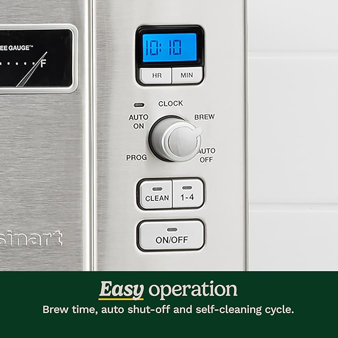 12-Cup Programmable Coffee Maker Single-Serve Dispenser Auto Shutoff Drip Brewing Machine