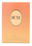 Dior Dune perfume packaging on a white background