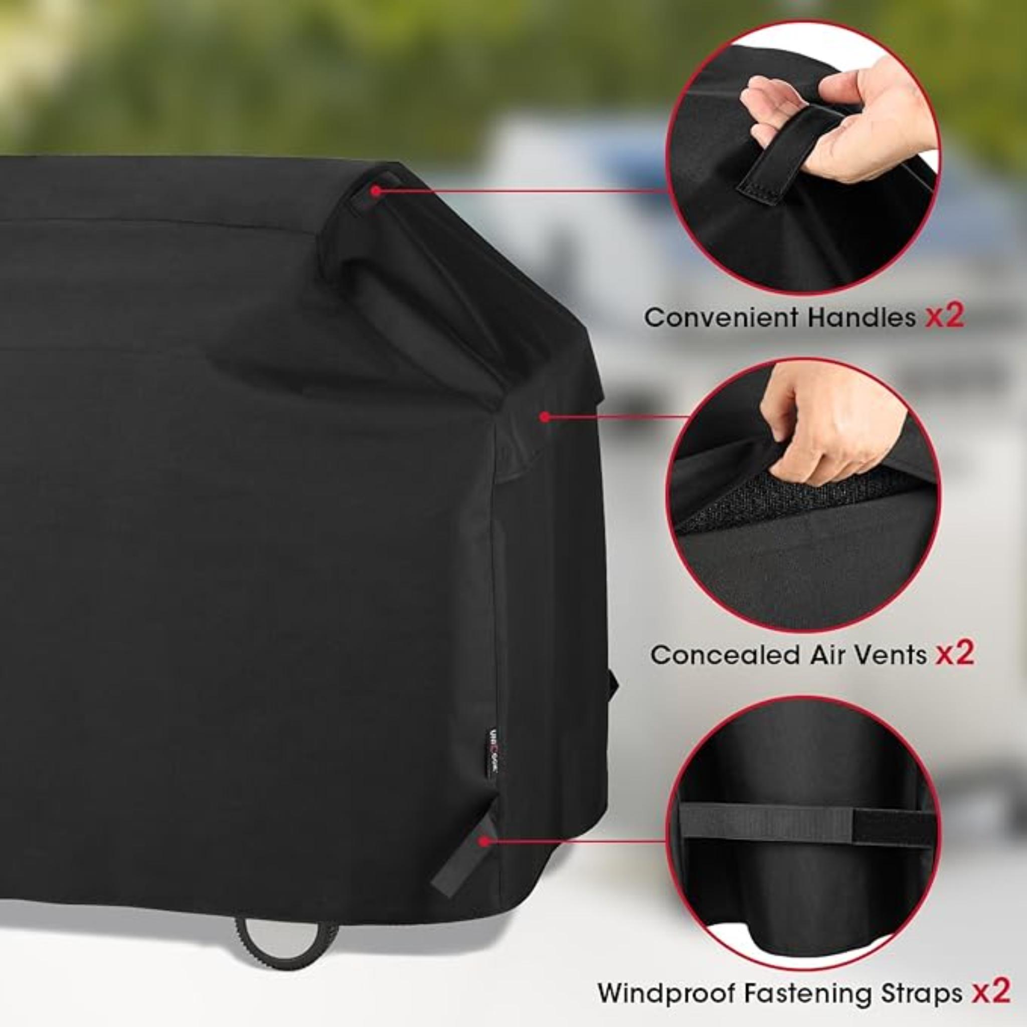 65 Inch Heavy Duty Waterproof Outdoor BBQ Grill Cover UV Protection Durable