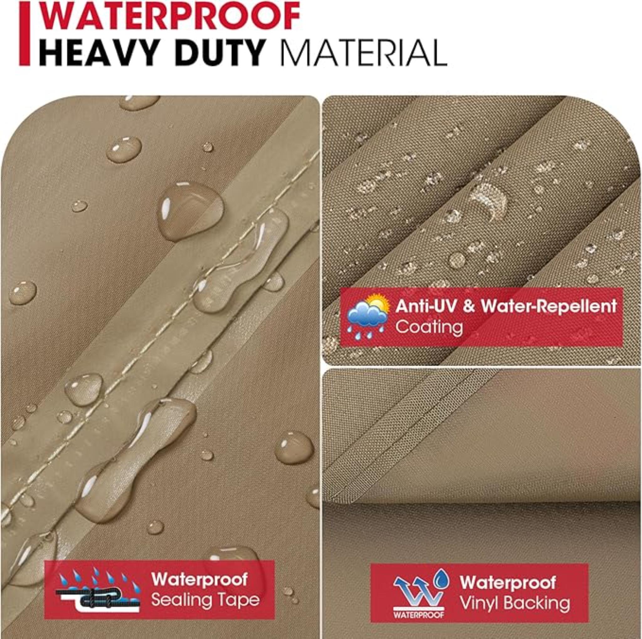 55 Inch Heavy Duty Waterproof Outdoor BBQ Grill Cover All Season Protection