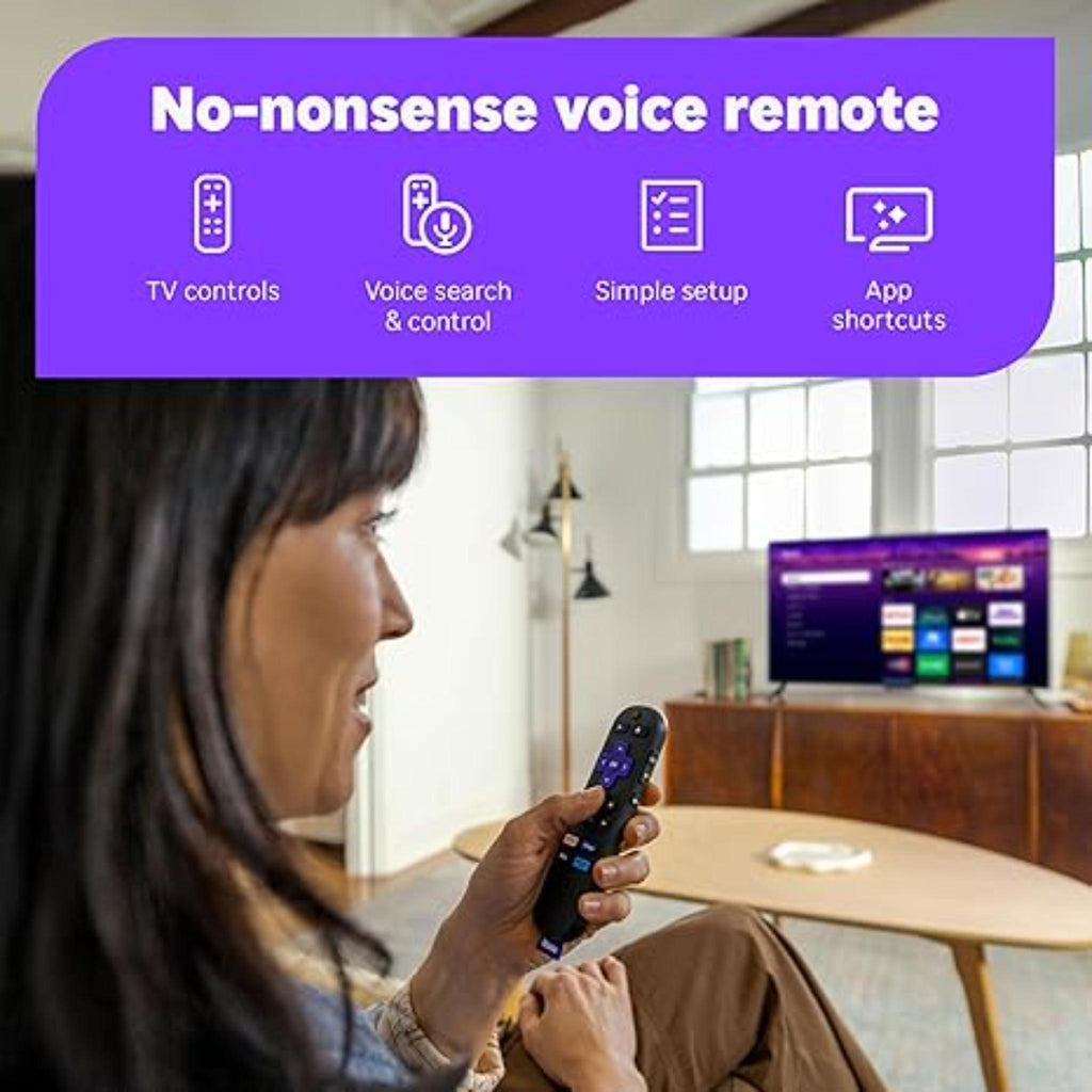 HD Streaming Stick Voice Remote Smart TV Media Player Device Entertainment