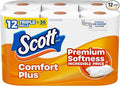 ComfortPlus Toilet Paper Triple Rolls Septic Safe 1-Ply Bathroom Tissue
