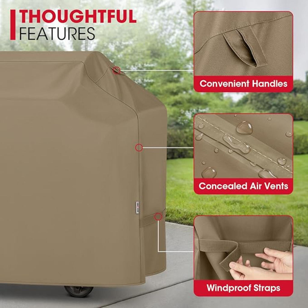 55 Inch Heavy Duty Waterproof Outdoor BBQ Grill Cover All Season Protection