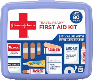 Portable Emergency First Aid Kit 80 Piece Travel Home Outdoor Essentials