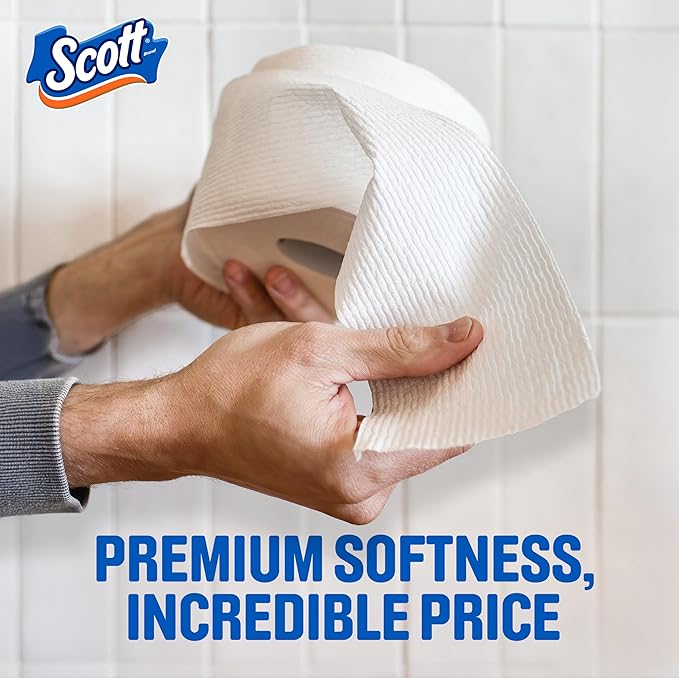 ComfortPlus Toilet Paper Triple Rolls Septic Safe 1-Ply Bathroom Tissue