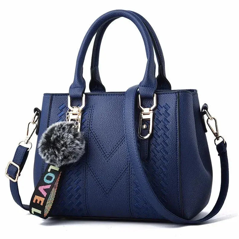Genuine Leather Handbag – 6 Colors