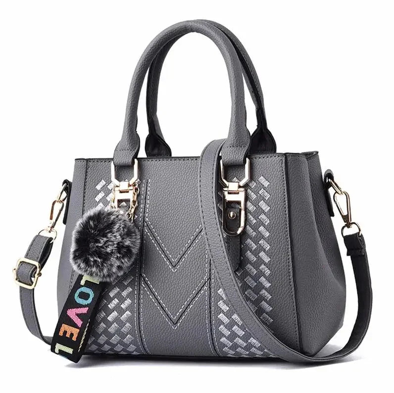 Genuine Leather Handbag – 6 Colors