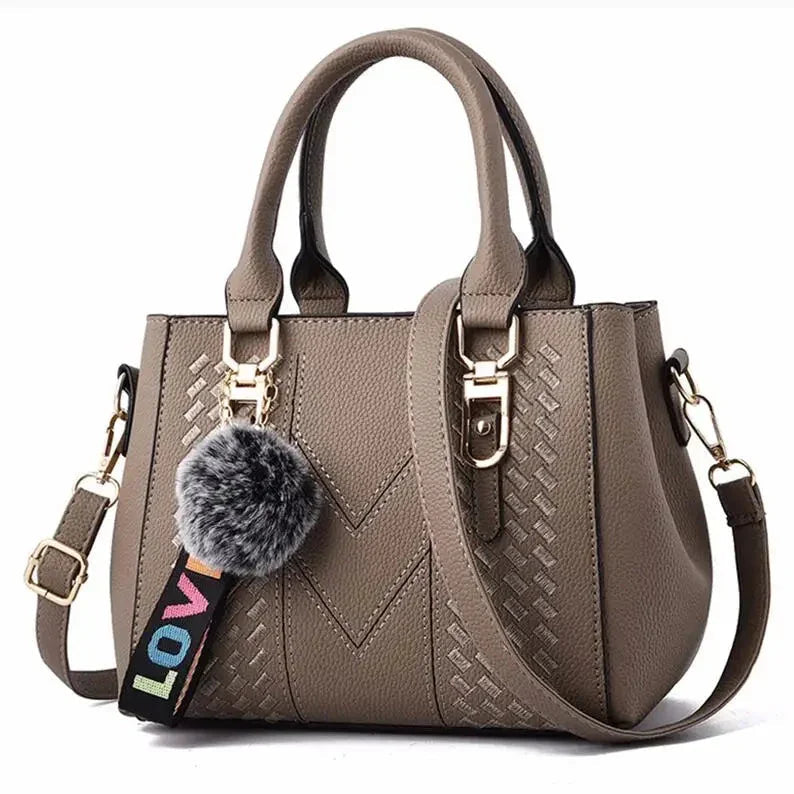 Genuine Leather Handbag – 6 Colors