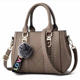 Genuine Leather Handbag – 6 Colors